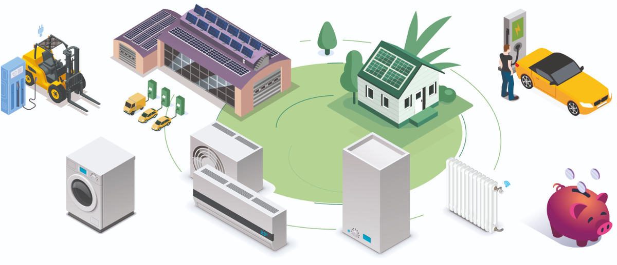 L'Impianto Smart per risparmiare e gestire l'energia in modo più efficiente.