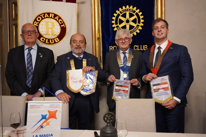 Rotary Sant’Andrea - Santhià - Crescentino: incontro con il Governatore di Distretto