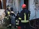 Trino, principio d'incendio in casa