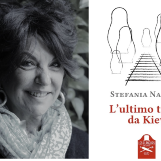 Stefania Nardini e la copertina del suo nuovo libro