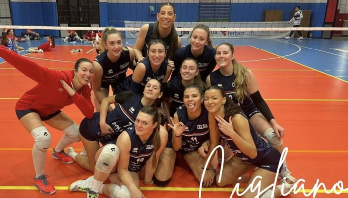 Splendida vittoria del Volley Cigliano (serie C femminile)