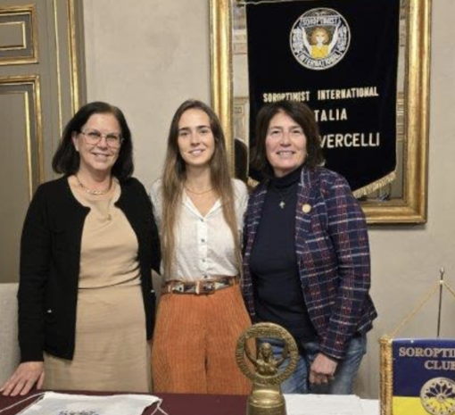 Marta Saccagno ospite del Soroptimist Club Vercelli