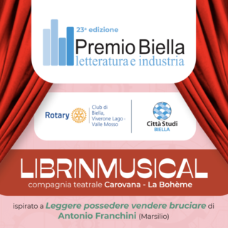 Biella, c'è “Librinmusical” (ispirato al libro di Antonio Franchini)