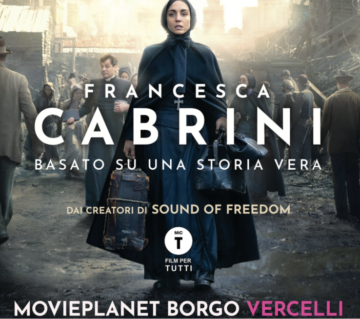 La locandina del film &quot;Francesca Cabrini&quot;