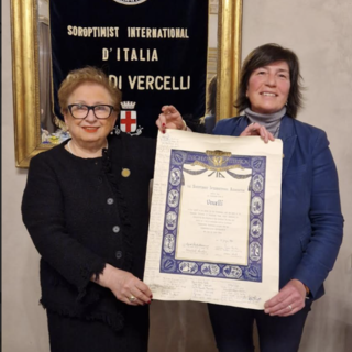 Soroptimist Club Vercelli, la nuova presidente è Patrizia Longo