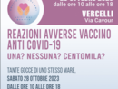 Danni da vaccino: un gazebo il 28 ottobre