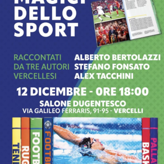 Momenti magici dello sport: presentazione del libro il 12 al Dugentesco