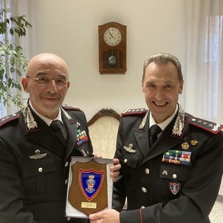 Il generale Galletta in visita al comando Carabinieri