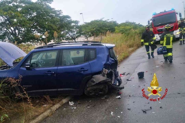 Incidente in città, due feriti gravi