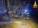 Incendio all'Alpe Maddalene (sopra Postua)