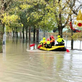 Da Vercelli a Reggio Emilia per soccorrere gi alluvionati - FOTO