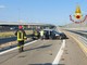 Balocco, incidente in autostrada: tre persone in ospedale