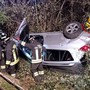 Capottato fuori strada: incidente a Varallo