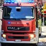 Principio di incendio a Serravalle