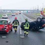 Incidente tra Balocco e Greggio: si ribalta una delle auto