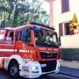 Principio di incendio in via Restano