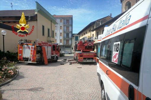 Malore in casa, intervengono i Vigili del Fuoco