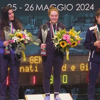Spada femminile categoria Giovani: Eleonora Orso è campionessa italiana