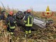 Fuori strada con l'auto, conducente in ospedale