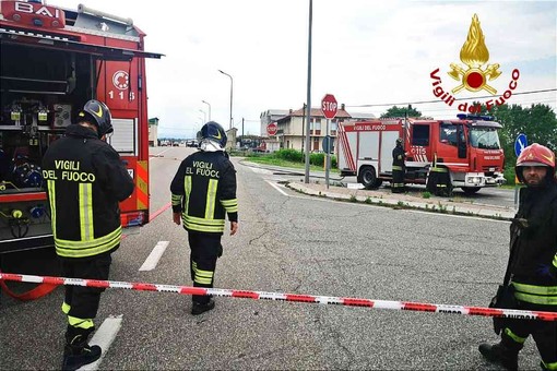 Fuga di gas a Formigliana: case evacuate e disagi alla viabilità