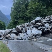 Disastro meteo ad Alagna e Riva Valdobbia: le strade chiuse - FOTO