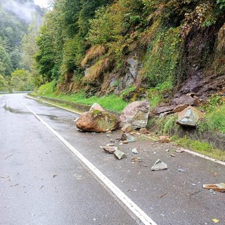 Frana sulla Quare - Rassa: torna il maltempo in valle