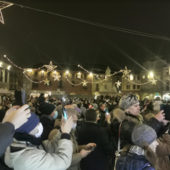 Luci di Natale e pista di pattinaggio (in piazza Antico Ospedale)