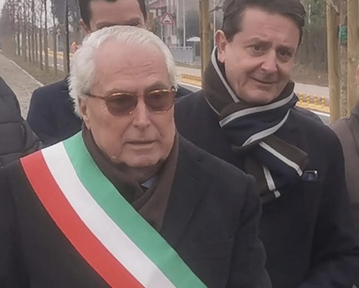 Il sindaco Scheda e l'assessore al Bilancio, Massimo Simion