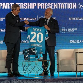 Acqua Sorgesana è il nuovo Back of Shirt Partner del Napoli